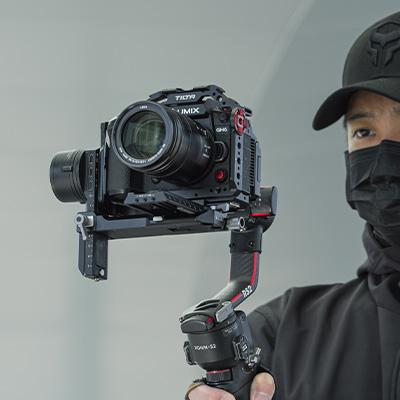Panasonic GH6 Pro Kiti için Kamera Kafesi - Siyah Panasonic GH6 Pro Kiti için Kamera Kafesi - Siyah