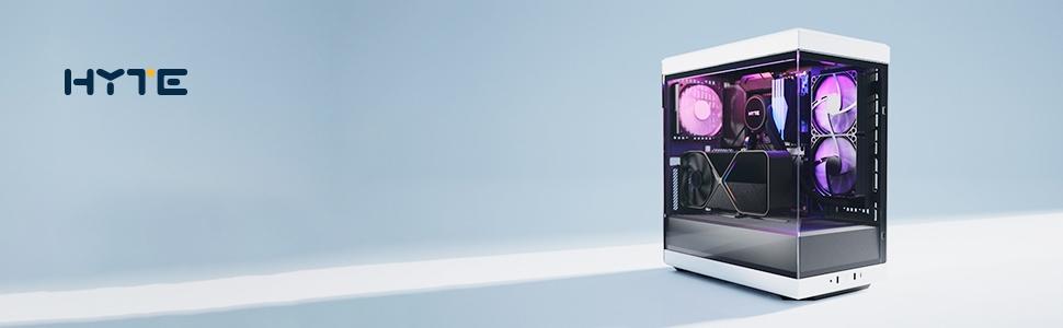 Hyte Y40 Siyah Temperli Cam Usb 3 2 Atx Mid Tower Gaming Kasa Cs Hyte Y40 B H1