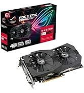 ASUS ROG Strix Radeon RX560 4G V2 GDDR5 oyun grafik kartı (AMD Radeon RX560, 4GB GDDR5 bellek,...