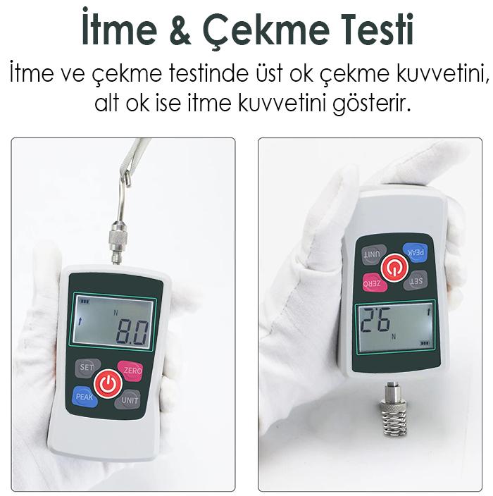 amf-20 itme ve çekme testi