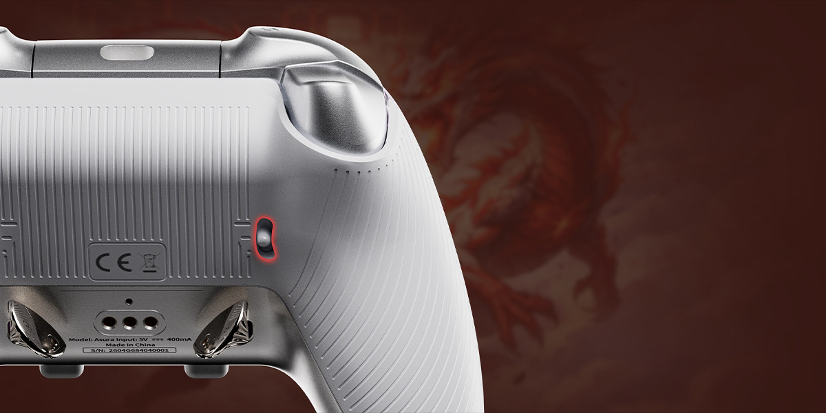 GamePower Asura Kablosuz Beyaz Gamepad (2.4G, Bluetooth, Kablolu) (PC Uyumlu & Taşıma Çantası Hediyeli)