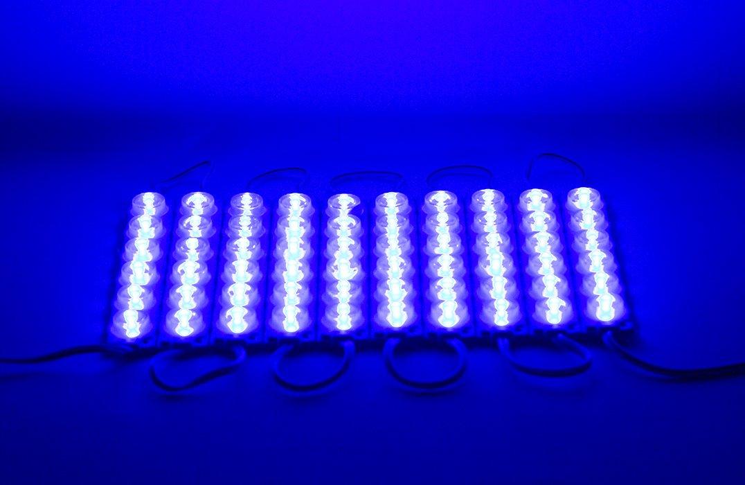 24 Volt 3 Watt Mavi 3030 Cob Modül Led