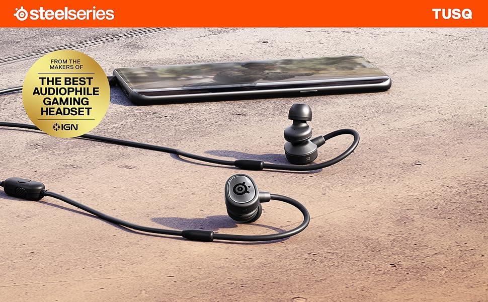 steelseries tusq kulak içi oyuncu kulaklığı