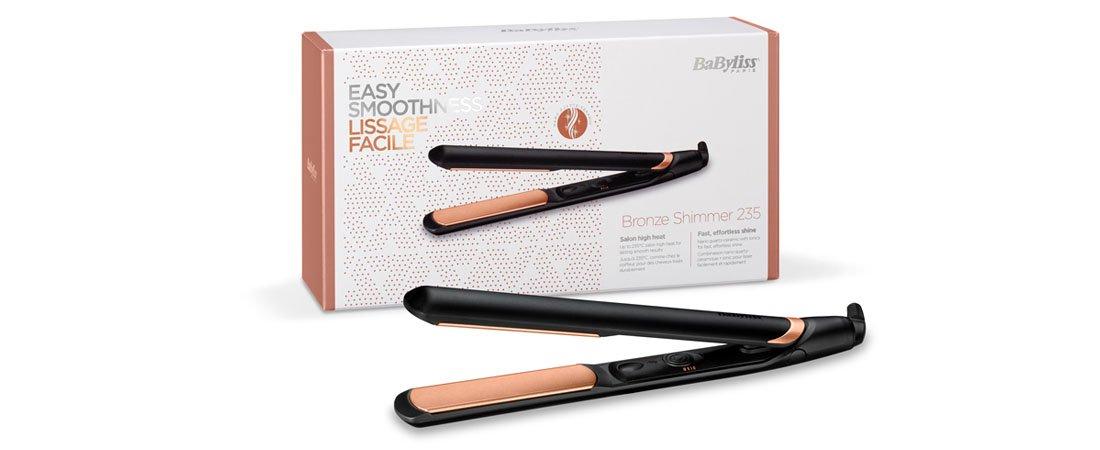 BaByliss ST598E Bronze Shimmer 235 Saç Düzleştiricisi 