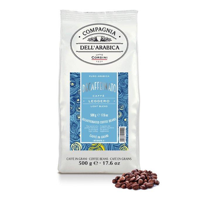 Caffe Corsini Kafeinsiz %100 Arabica Çekirdek Kahve 500GR