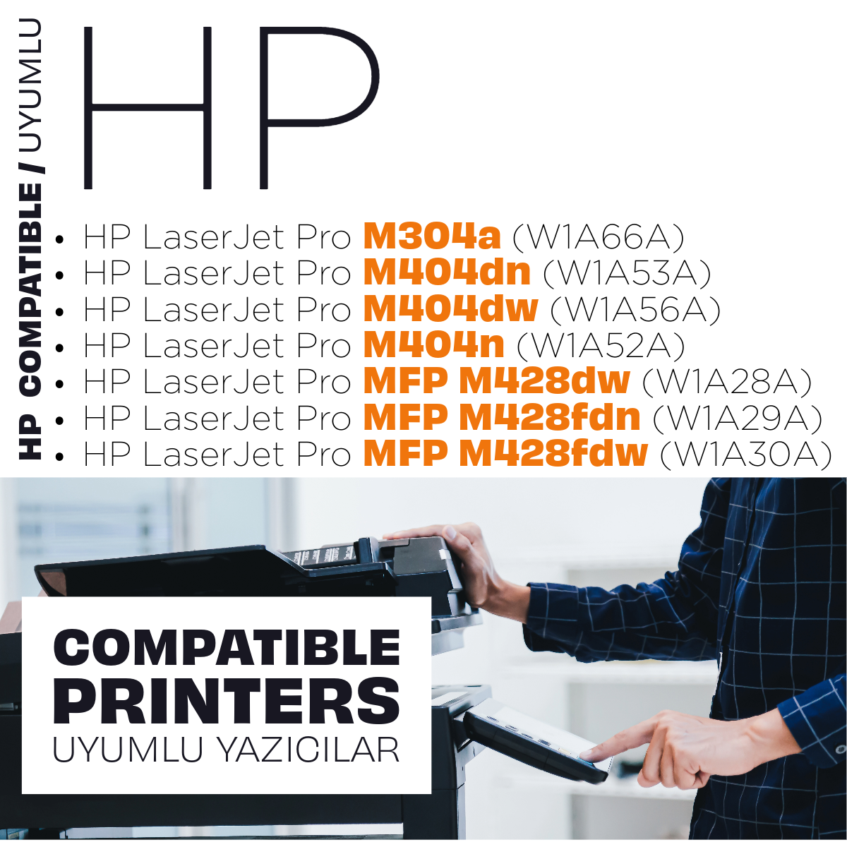 Hp 59A CF259A Muadil Toner Çipli / Hp Laserjet M304 / M404 / M428