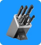 Metin "Resim 6" dır. Mavi arka plan önünde bir tutucuda mutfak gereçleri veya aletlerle ürün tanıtımı.