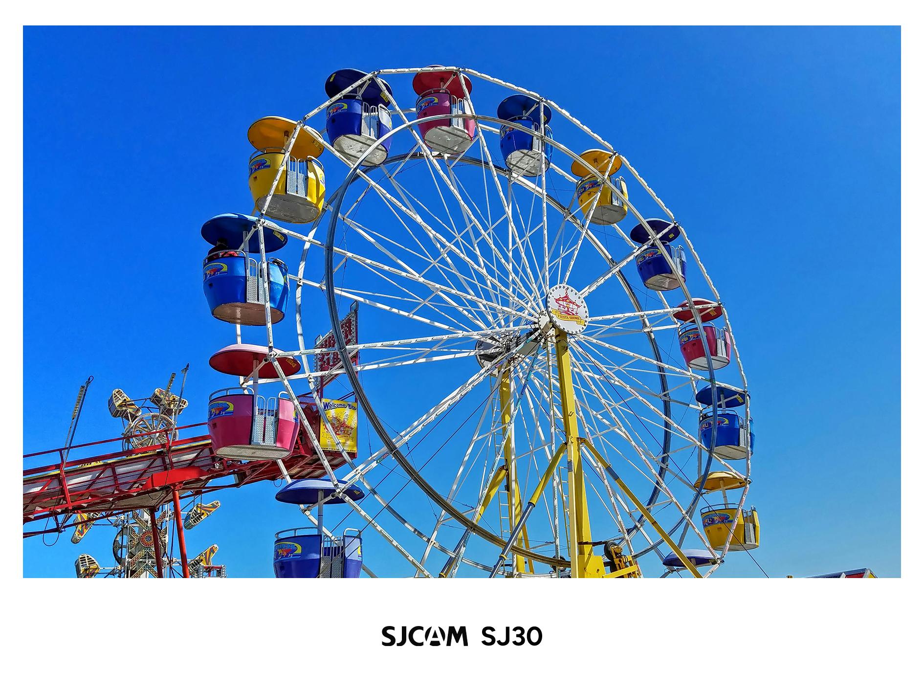 SJCAM SJ30 48MP dönme dolap fotoğraf örneği