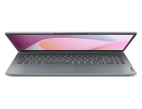 IdeaPad Slim 3 Gen 8 kısmen kapalı, önden