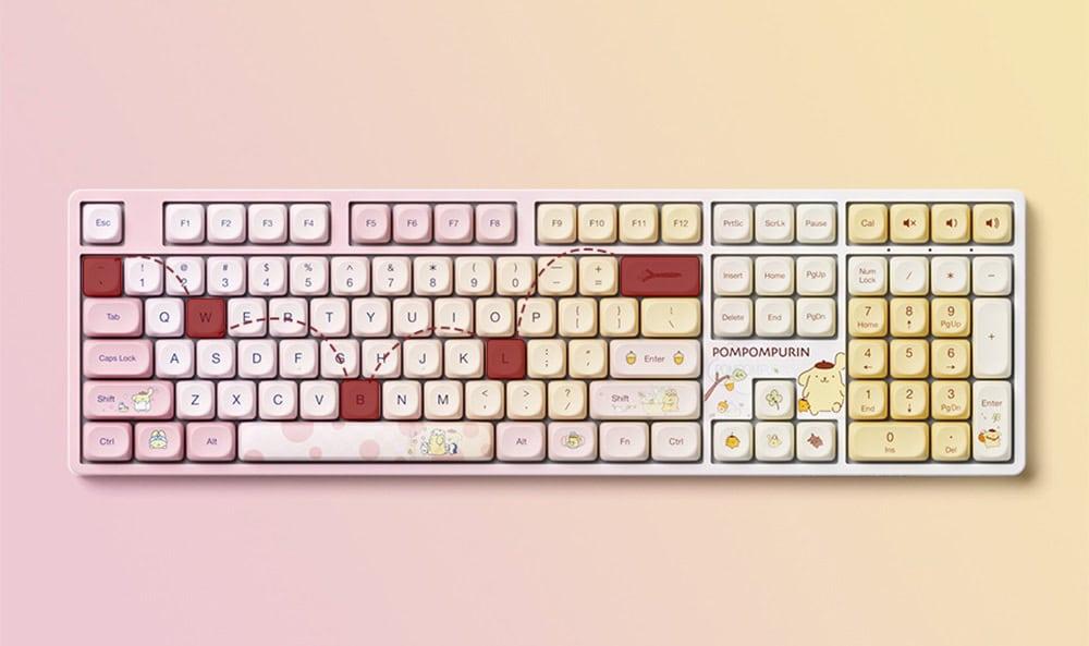 Akko Pompompurin 5108b Plus Klavye H7