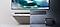 Two soundbars next to each other. One lies flat on a surface and one is mounted to a wall.