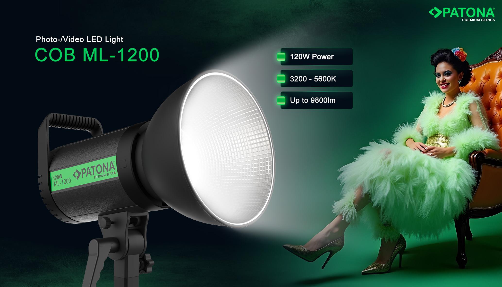 PATONA Premium COB LED Işık ML-1200