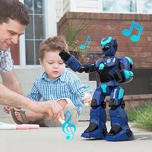 rc robot şarkı söylüyor