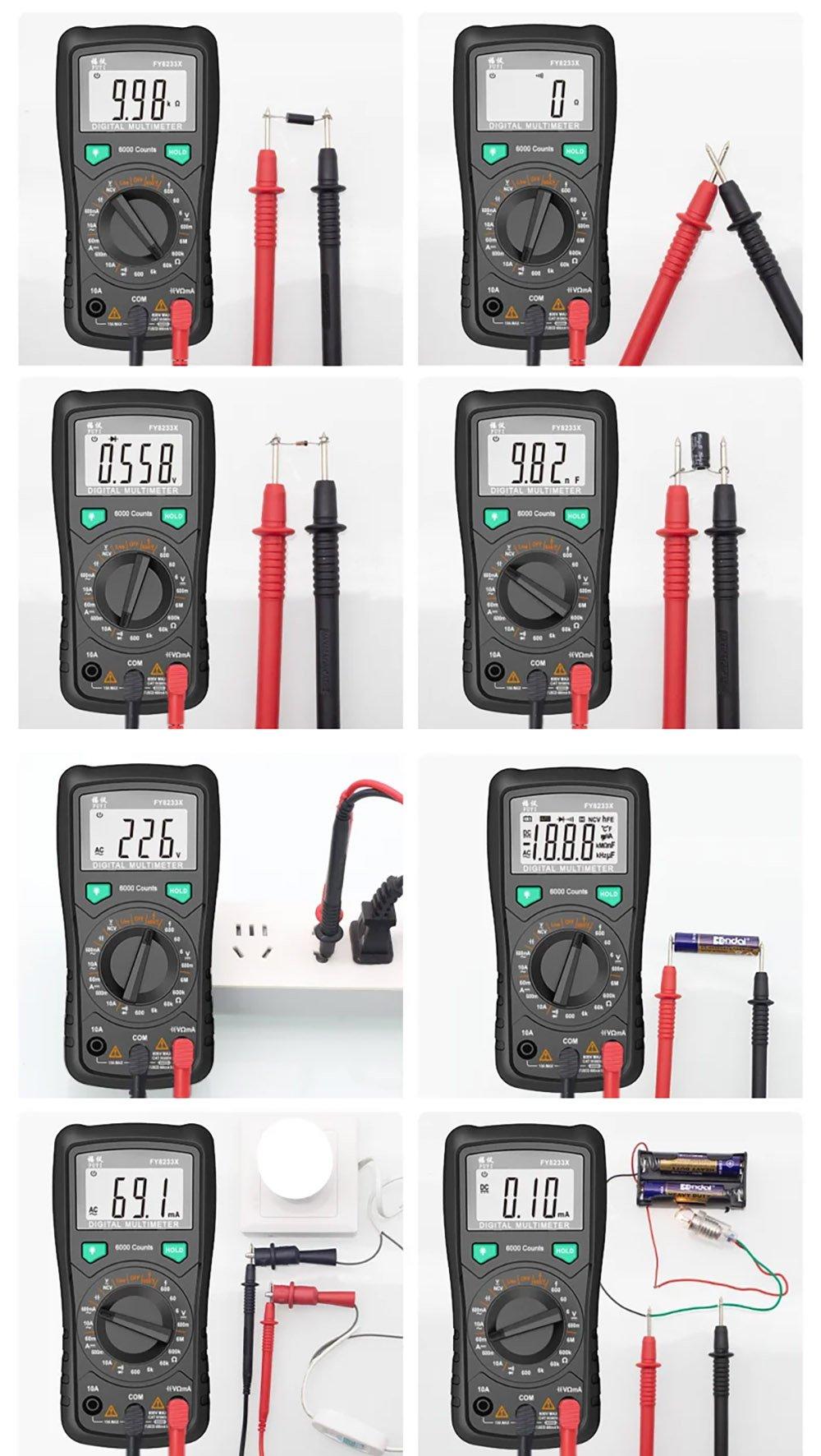 Powermaster FY8233X Digital Multimetre Ölçü Aleti