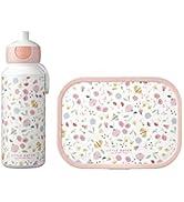 Mepal 107410165243 Campus mola seti – Flowers & butterflies – İçecek şişesi ve beslenme kutusu Bento ile...