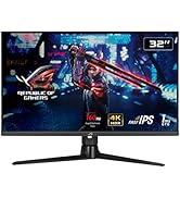 ASUS ROG Strix XG32UQ - 32 inç 4k UHD Oyun Monitörü - 160 Hz, 1ms GtG, Freesync Premium Pro & G...