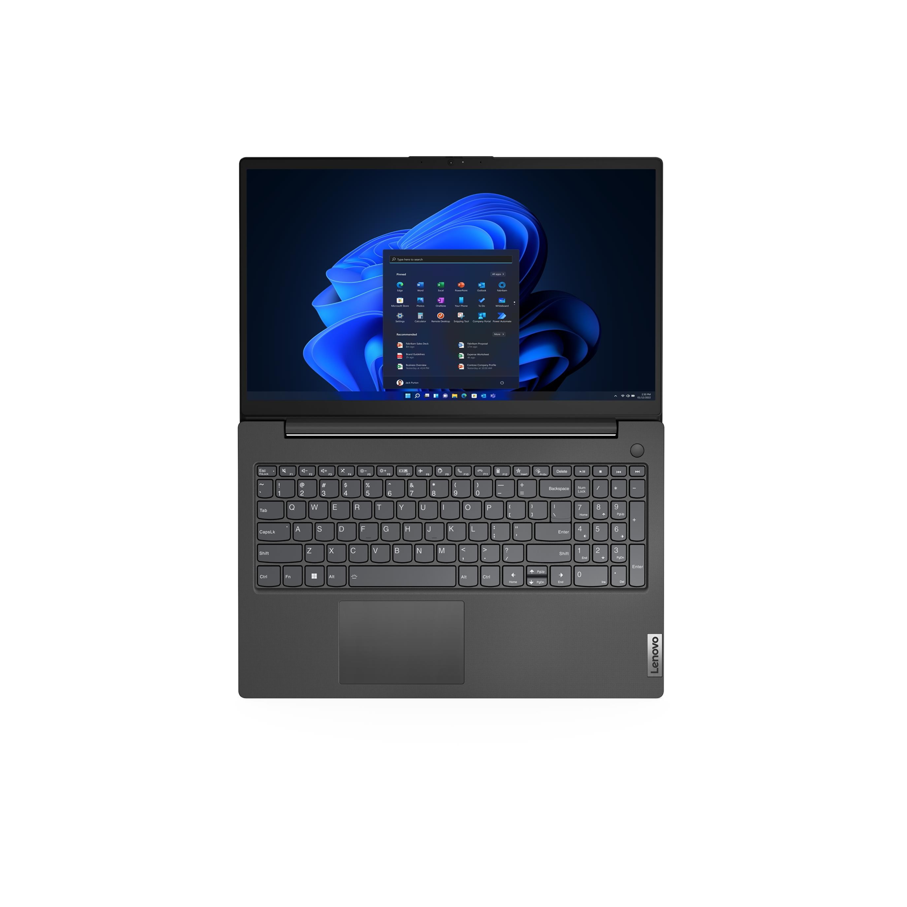 Lenovo V15 Ekran