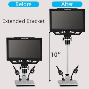 Koolertron LCD Dijital Mikroskop USB Mikroskop Para Mikroskobu