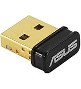 ASUS USB-BT500 Bluetooth 5.0 USB adaptörü (2 x veri aktarımı, 4 x sinyal menzili, tam aşağıya...
