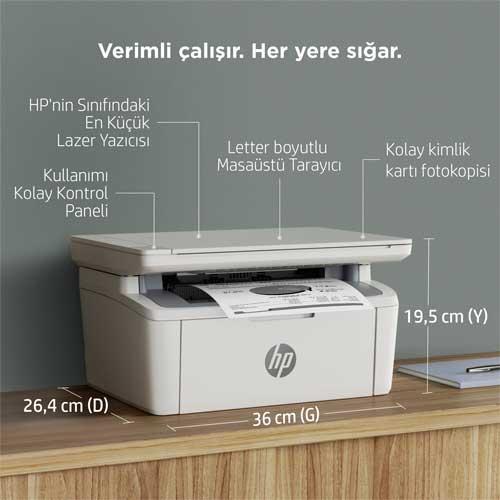 HP LaserJet MFP M141a Yazıcı (7MD73A) HP LaserJet MFP M141 Serisi