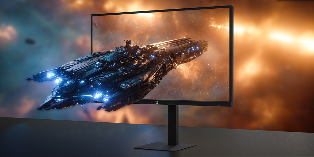 GamePower Kaze Dual 27″ 0.5Ms 4K 160Hz - FHD 320Hz Fast IPS Pivot Dual Mod Gaming Monitör (Sıfır Ölü Piksel Garantili)