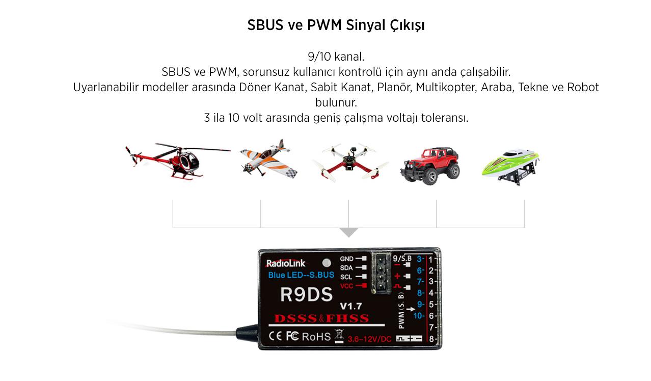RADIOLINK RC4GS V2 Uzaktan Kumanda