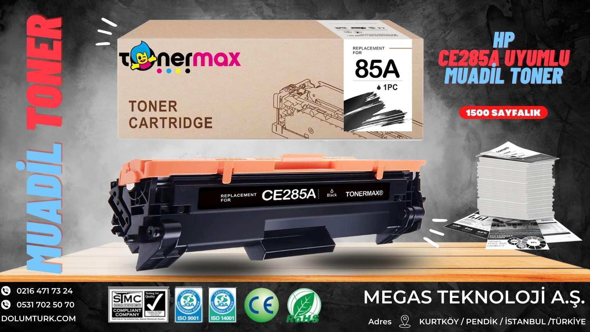 TONERMAX HP CE285A MUADİL TONER