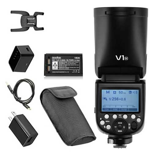 Godox V1 Tepe Flaş Nikon Uyumlu Godox V1 Tepe Flaş Nikon Uyumlu