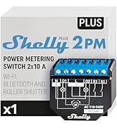 Shelly Plus 2PM | Wlan & Bluetooth 2 kanal akıllı röle şalteri | akım sistemli panjur şalteri...