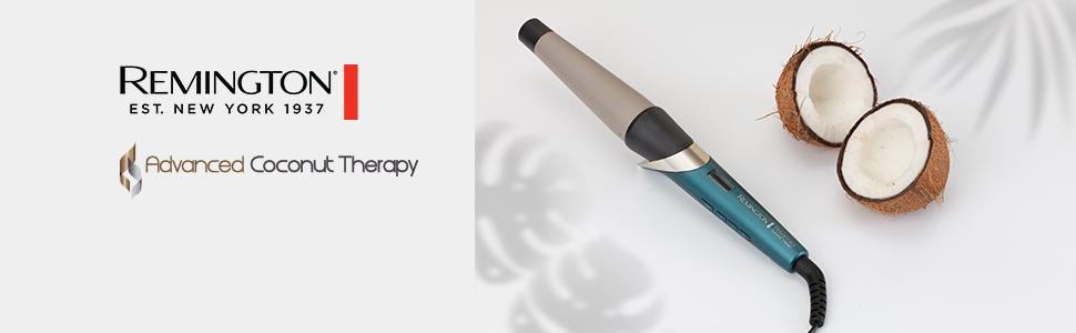 Advanced Coconut, Remington, Saç Maşası, Curl Wand, Saç, Hair Care, Fast Heat, Hızlı Isınma, CI86X8