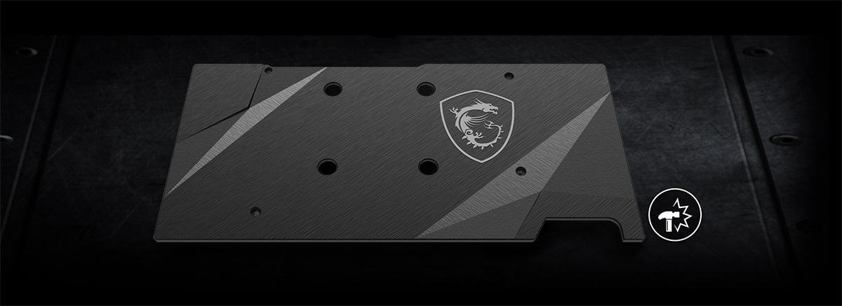 msi RX 6750 XT Mech 2X 12G Backplate