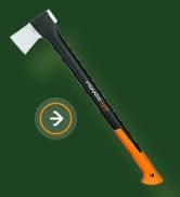 Fiskars, balta, balta, yarma baltası, yarma baltası, ahşap yarıkları