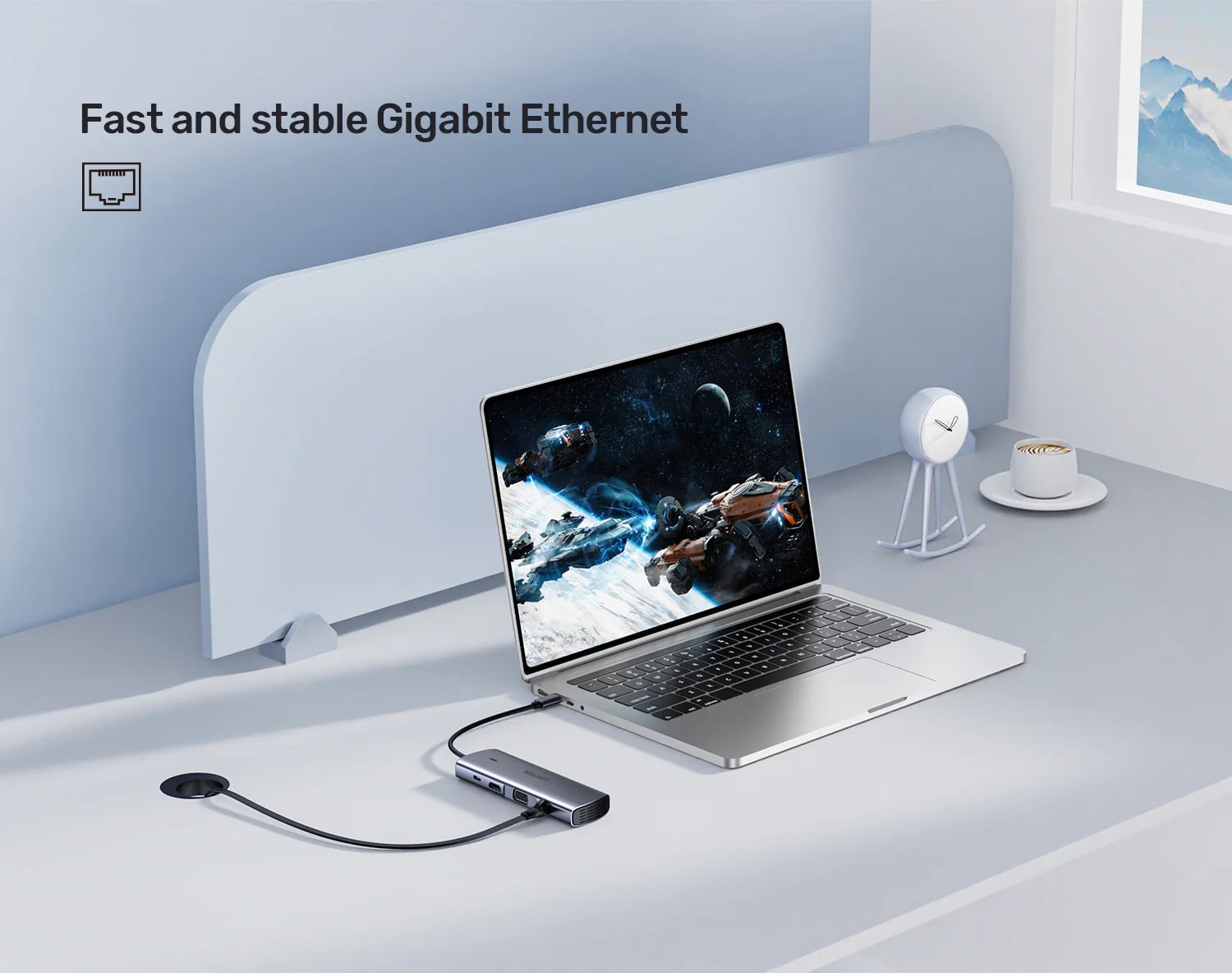 Unitek Type-C to 9 Port Hub Dönüştürücü D1113A