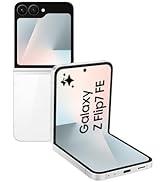 Samsung Galaxy Z Flip7 FE, Yapay Zeka Telefonu, Beyaz, 256GB Depolama, 8GB Bellek, Selfie için 50...