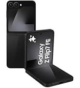 Samsung Galaxy Z Flip7 FE, Yapay Zeka Telefonu, Siyah, 256GB Depolama, 8GB Bellek, Selfie için 50...