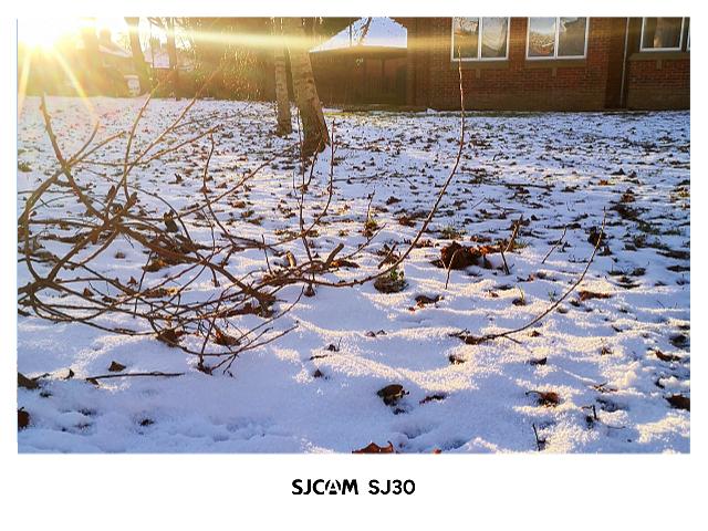 SJCAM SJ30 48MP kar fotoğraf örneği