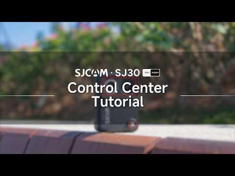 SJCAM SJ30 control center guide video önizleme