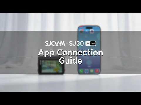SJCAM SJ30 app bağlantı rehberi video önizleme