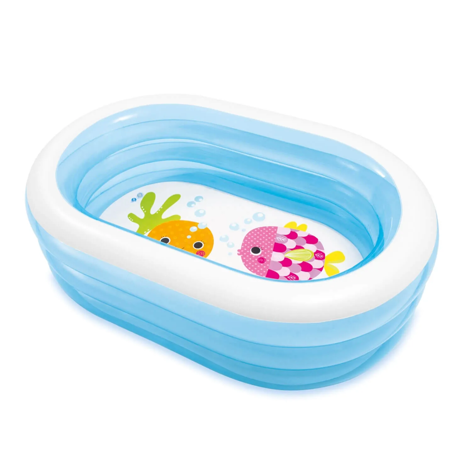 Intex Şeffaf Oval Havuz 163x107x46 cm
