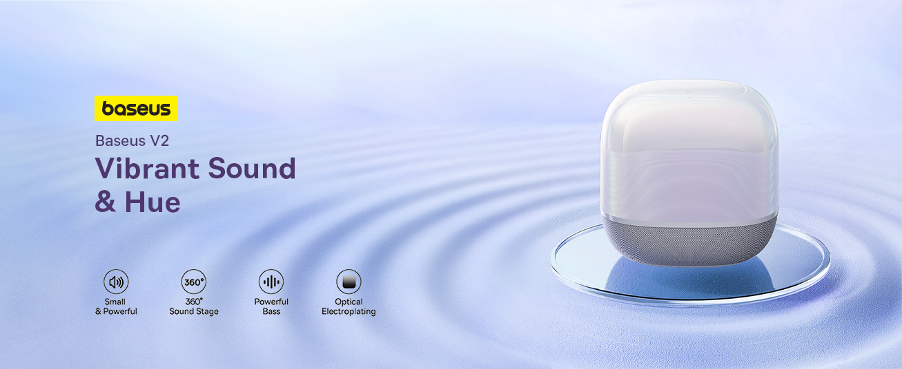 Baseus AeQur V2 Portable Wireless TWS Speaker