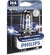 Philips RacingVision GT200 H4 far ampulü +%200, tekli blister, 571730, tekli blister
