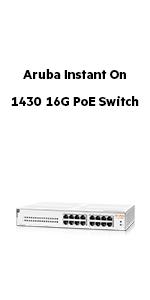 Aruba Anında Açılan 1430 16G PoE Anahtarı