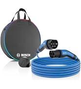 Bosch EV şarj kablosu - Tip 2 - Tip 2, mod 3-11 kW, 20 A, 7 metre | Sağlam 3 fazlı şarj kablosu