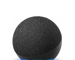 Amazon Echo Pop Bluetooth Hoparlör Siyah Alexa sesli asistanı resmi