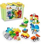 LEGO DUPLO Classic Arabalar ve Kamyonlar Yapım Parçası Kutusu 10439 – 1,5 Yaş ve Üzeri Küçük Çocu...