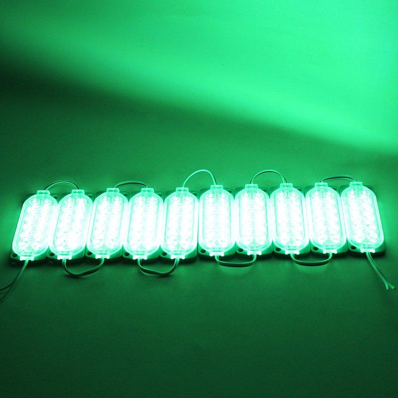24 Volt 2.4 Watt Tek Renk Yeşil 2835 Modül Led