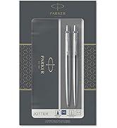 Parker Jotter çift kalem ve kalem tutuculu (0,5 mm), paslanmaz çelik...