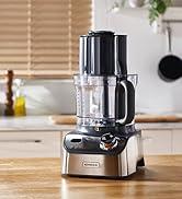 Kenwood MultiPro XL Weigh+ FDM72.990SS kompakt mutfak robotu, entegre terazili ve zamanlayıcılı, Exp...