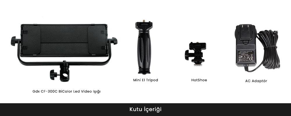 Gdx CF-150C BiColor Led Video Işığı