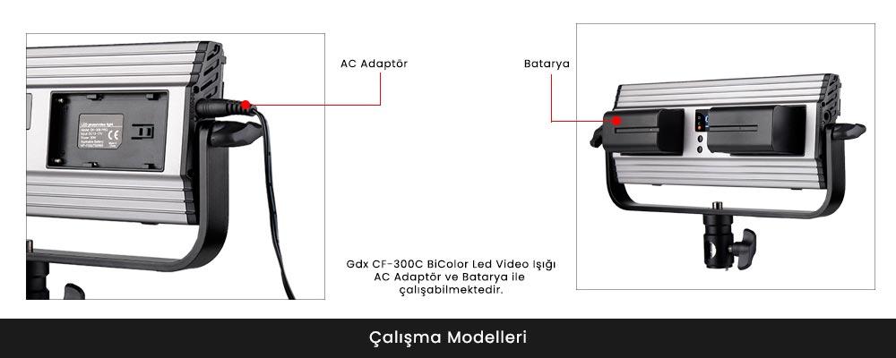 Gdx CF-150C BiColor Led Video Işığı
